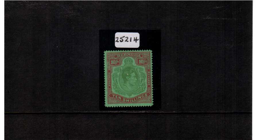 KEY TYPE - fine mounted mint stamp with line perforation 14 offered with a Brandon certificate.   Cat 475