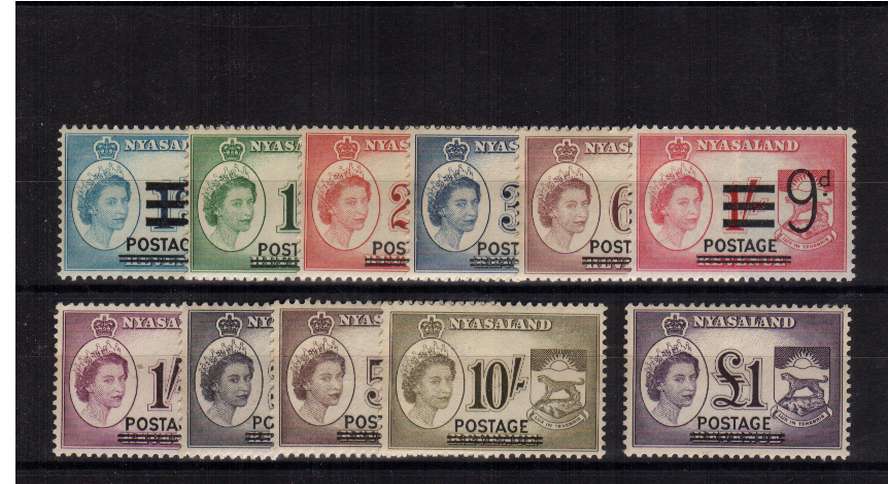 A superb unmounted mint set of eleven.<br/><b>ZQJ</b>