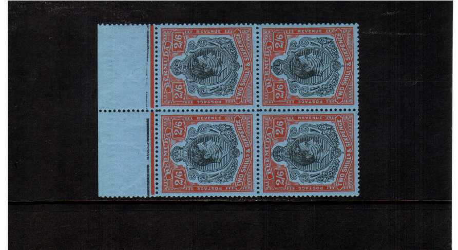 KEY TYPE - superb unmounted mint marginal block of 4