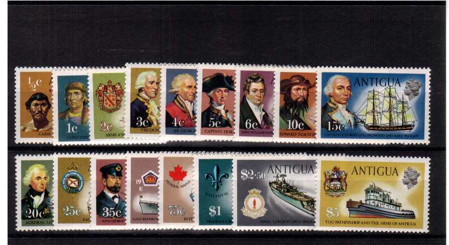 Superb unmounted mint set of seventeen.