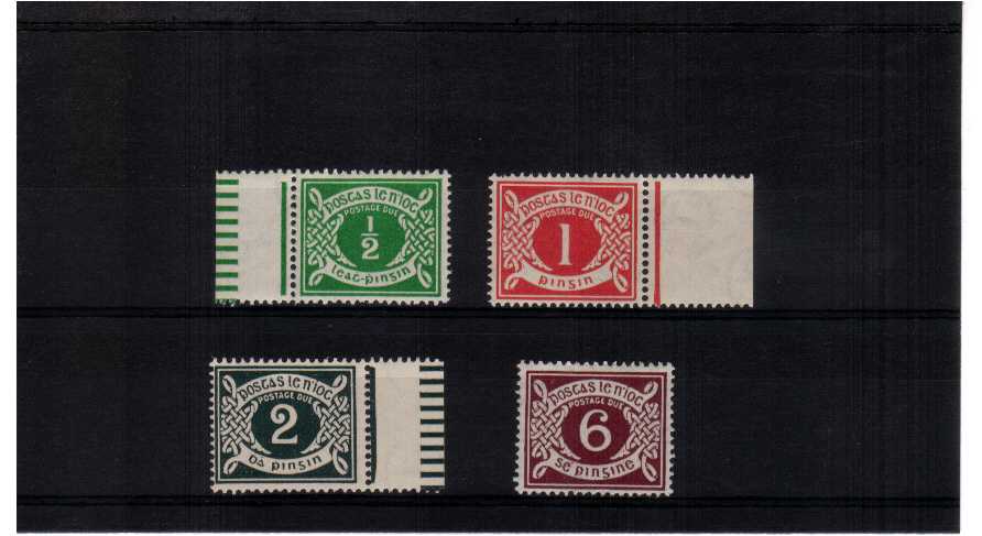 Fine lightly mounted mint set of four.