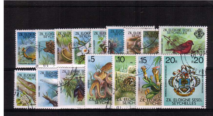 Superb fine used set of sixteen