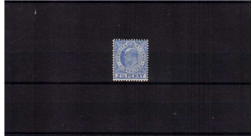 2d Ultramarine.<br/>A good mounted mint stamp showing the listed variety ''Large 2 in ''. SG Cat 300