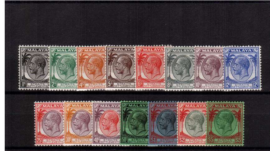 A superb very, very lightly mounted mint set fo fifteen. Excetional quality!
<br/><b>QQIG</b>