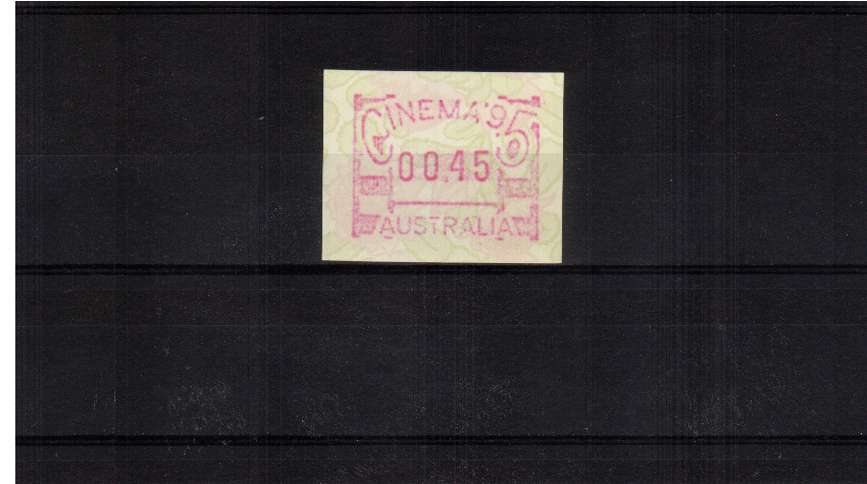 45c Cinema FRAMA  single superb unmounted mint<br/>Issue Date: 10 JUNE 1995