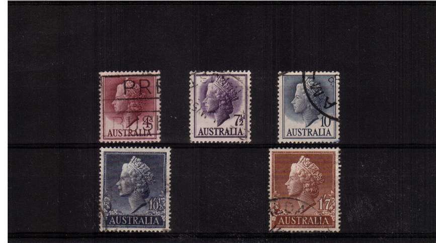 Definitive set of five fine used