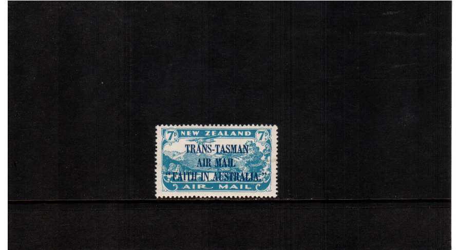 trans-tasman airmail issue superb lightly mounted mint