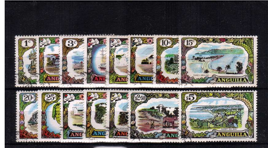 Superb fine used set of fifteen.
<br/><b>QQT</b>
