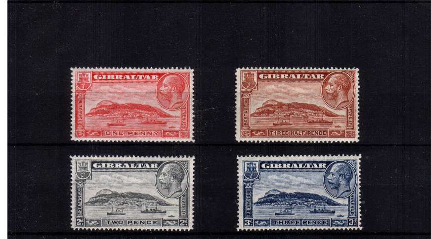 Superb unmounted mint Perforation 14 set of four.
<br/><b>ZQV</b>