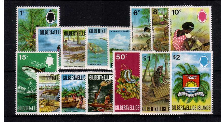 A superb unmounted mint set of fifteen.
<br/><b>QQT</b>