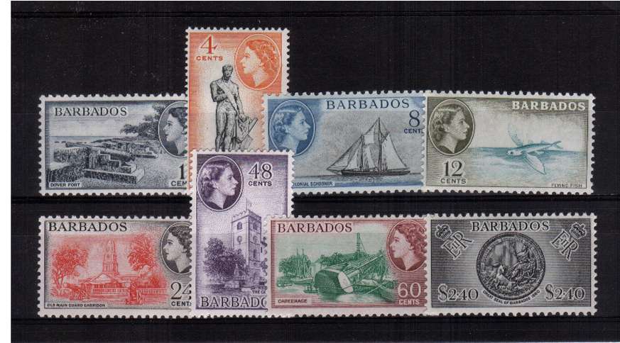 The watermark change set of eight superb unmounted mint.
<br/><b>QCX</b>