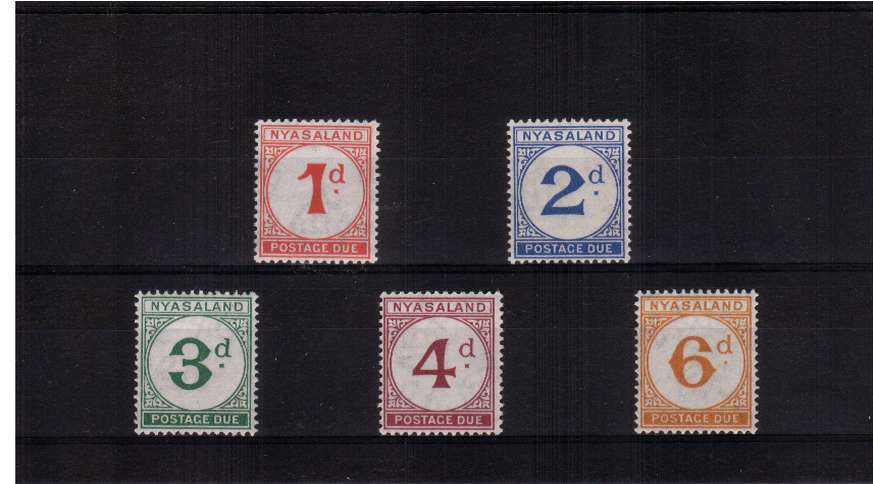 A superb unmounted mint set of five.<br/><b>ZQB</b>