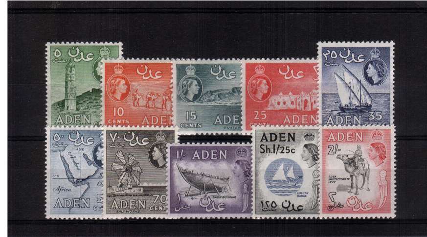 The Block Watermark set of ten superb unmounted mint.
<br/><b>QQT</b>