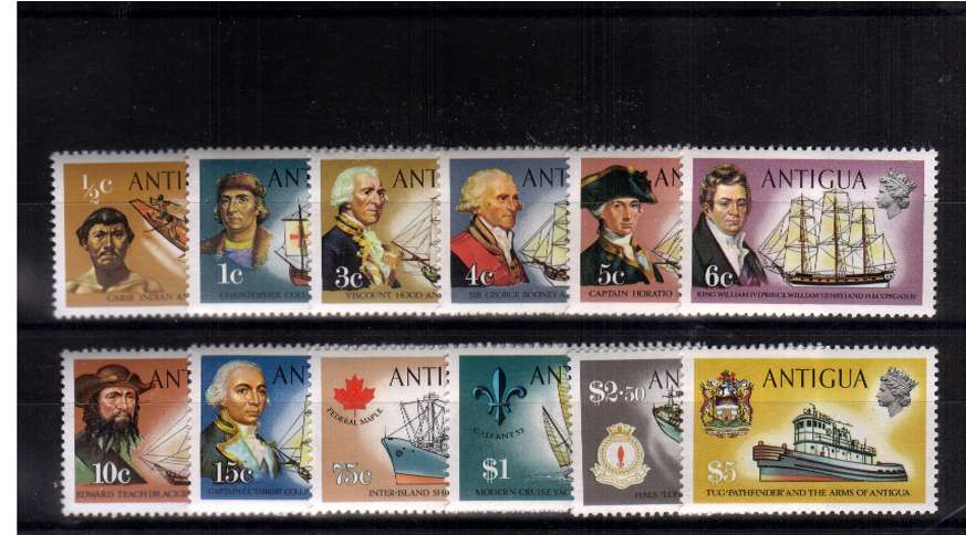 Ships - A superb unmounted mint set of twelve.