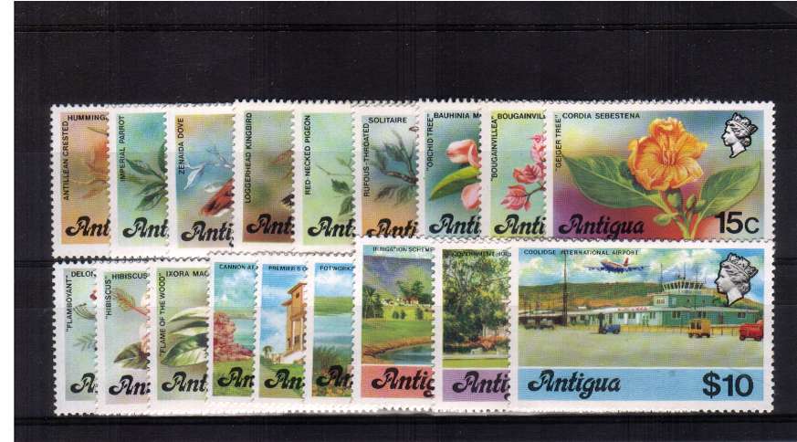 Superb unmounted mint set of eighteen with No Imprint
<br/><b>QZQ</b>