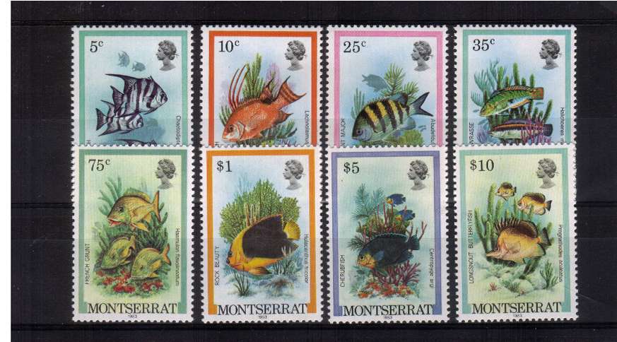 Fish and Marine Life set of six superb unmounted mint - With 1983 imprint
<br/><b>QZQ</b>