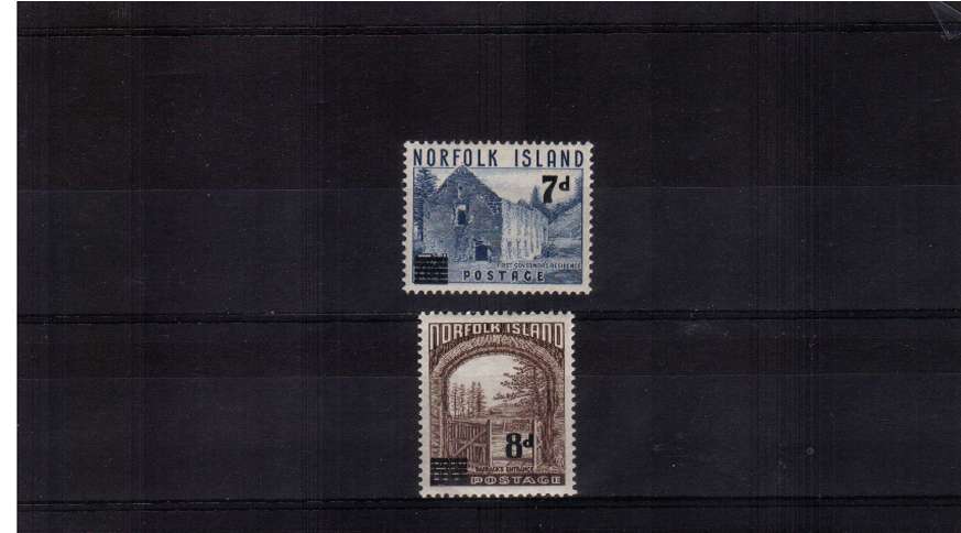 Overprint set of two superb unmounted mint.
<br/><b>QZQ</b>