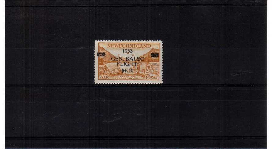 the BALBO overprint superb unmounted mint