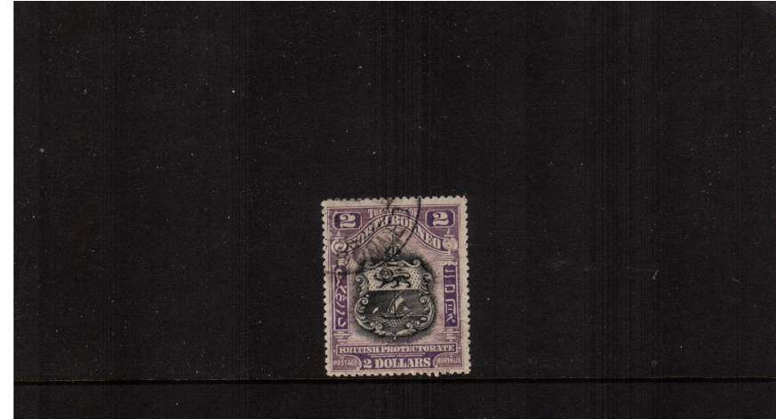 $2 Black and Lilac superb fine used
<br/><b>ZQA</b>