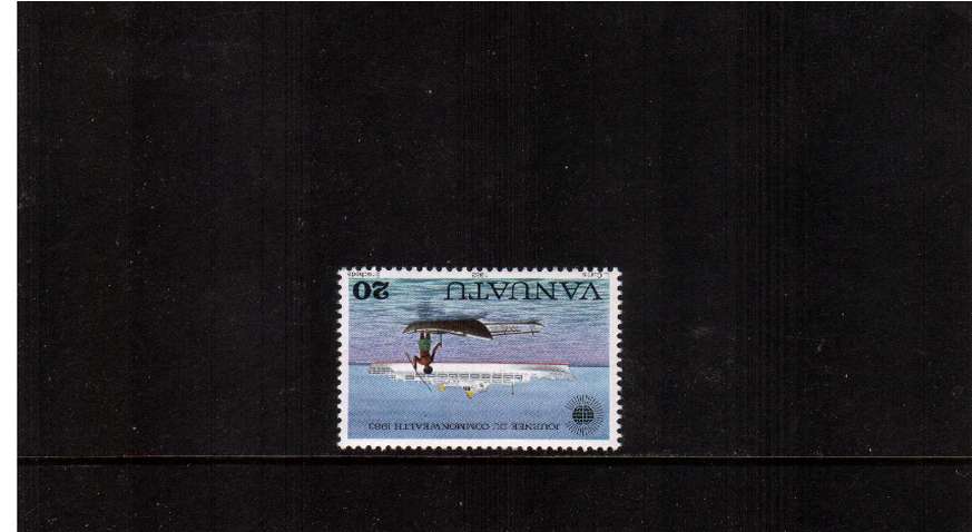 Commonwealth Day 20v single with INVERTED WATERMARK superb unmounted mint.