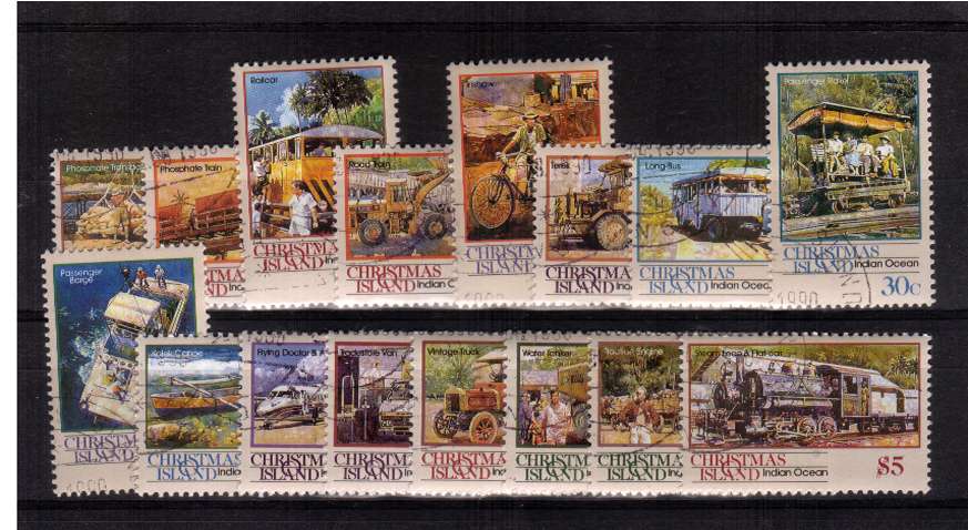 Trains - A superb fine used set of sixteen.<br/><b>ZQC</b>