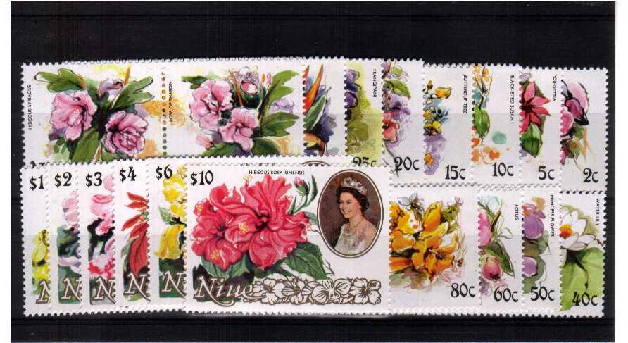 Flowers - First Series<br/>A superb unmounted mint set of thirty