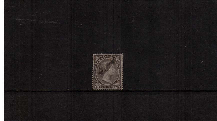 4d Grey-Black wwith No Watermark<br/>
A good sound used stamp. SG Cat 150
<br/><b>ZQF</b>