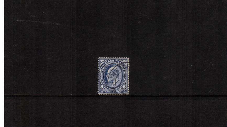 2d  Deep Blue. A superb fine used stamp cancelled with a crisp double ring CDS.
<br/><b>ZQF</b>