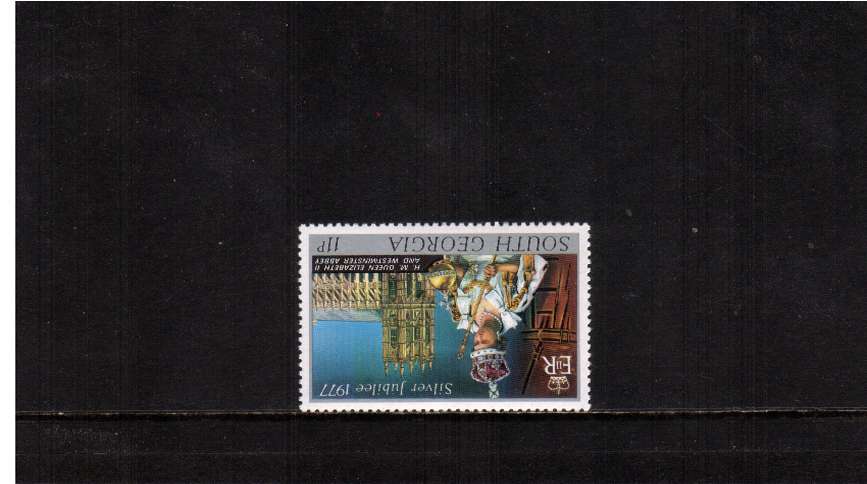 The Silver Jubilee 11p stamp superb unmounted mint<br/>with INVERTED WATERMARK.
<br/><b>ZQF</b>