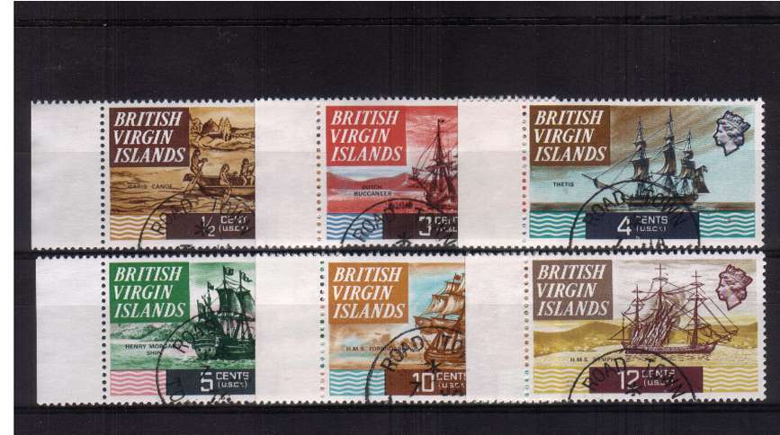 The watermark UPRIGHT set of six all superb fine used left side marginal.<br/>A difficult watermark to see but with margins easy!
<br/><b>ZQH</b>