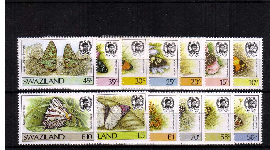 Butterflies - 1st Series set of thirteen superb unmounted mint
<br/><b>ZQJ</b>
