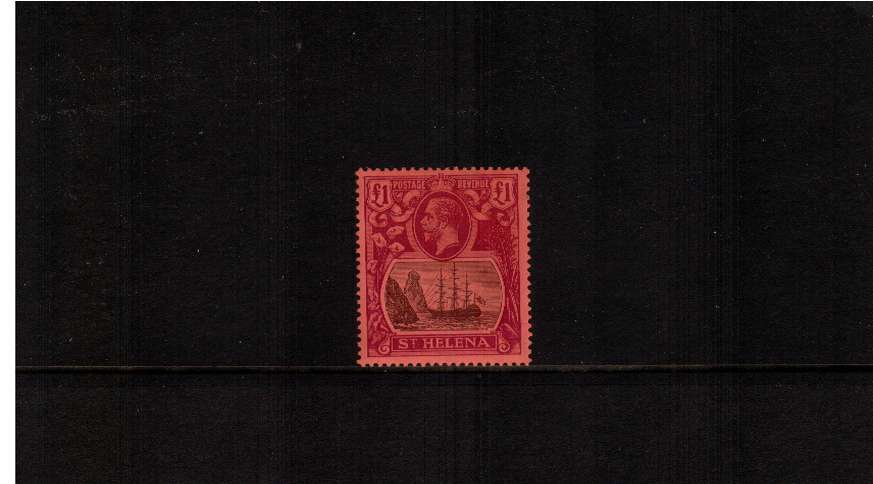 1 Grey and Purple on Red superb unmounted mint single. Scare stamp!
<br/><b>ZQG</b>