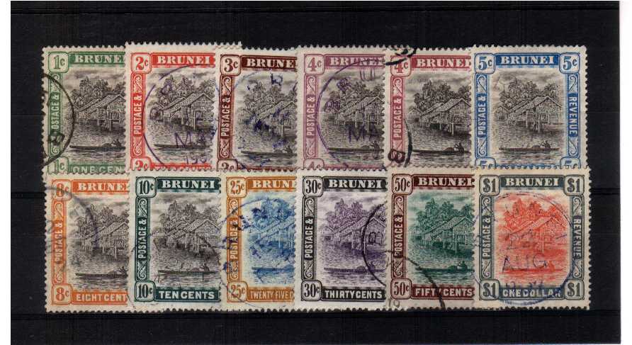 superb fine used set of 11 plus SG 26a, the extra shade of the 4c