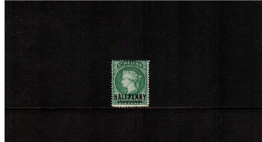 �d Emerald. A fine lightly mounted mint stamp.
<br/><b>ZQG</b>