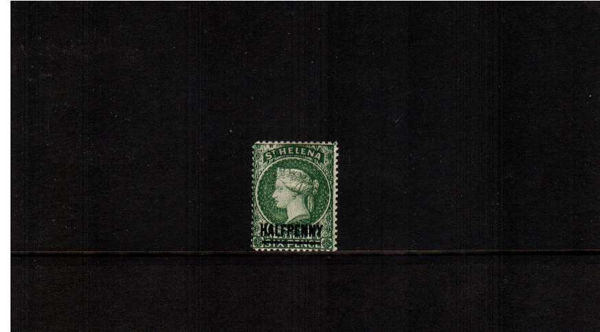 �d Green (Deep shade). A  lightly mounted mint stamp.
<br/><b>ZQG</b>