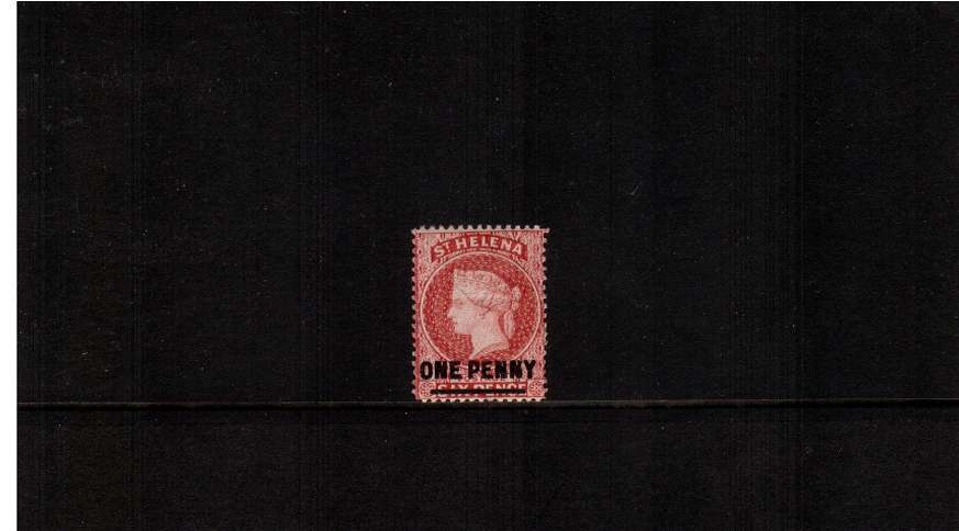 1d Pale Red. A fine lightly mounted mint stamp.
<br/><b>ZQG</b>