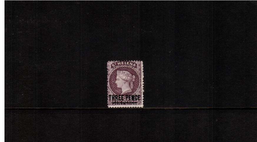 3d Deep Mauve. A  lightly mounted mint single.
<br/><b>ZQG</b>
