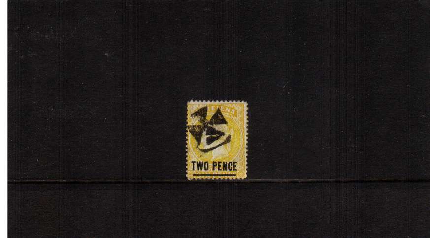 2d Yellow. A good sound used stamp.
<br/><b>ZQG</b>