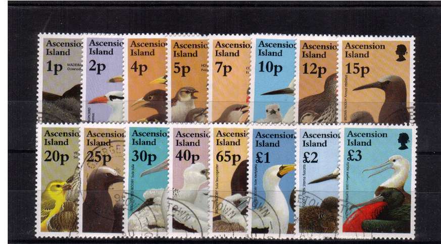 Birds set of sixteen superb fine used.
<br/><b>ZQL</b>