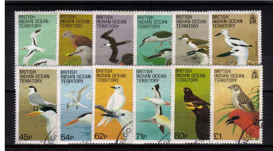 Birds - A superb fine used set of twelve.<br/><b>ZQL</b>