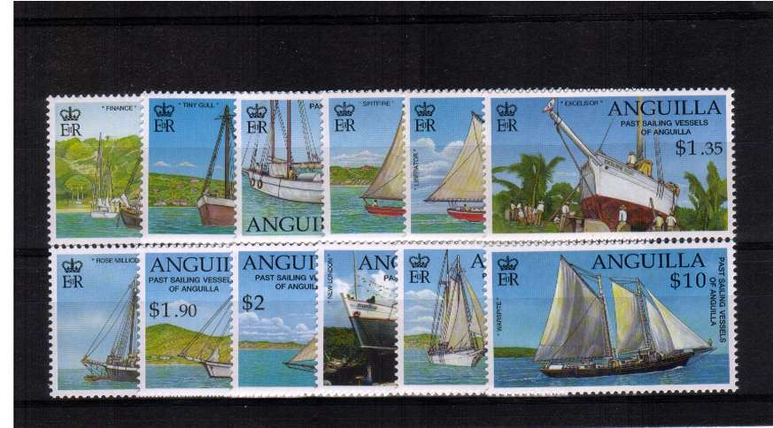 Sailing Ships set of twelve superb unmounted mint.
<br/><b>ZQL</b>