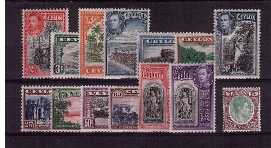 A superb unmounted mint set of fourteen.<br/><b>ZQX</b>