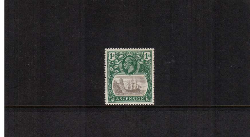 1�d Grey-Black and Bright Blue-Green<br/>A fine lightly mounted mint single.
<br/><b>ZQP</b>
