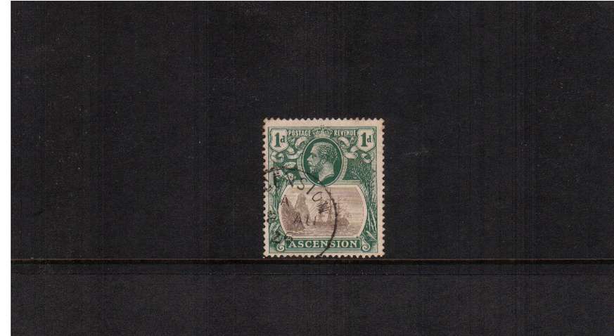 1d Grey-Black and Bright-Blue Green
definitive single superb fine used. A scarce stamp!
<br/><b>ZQP</b>