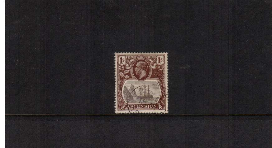 1/- Grey-Black and Brown definitive single superb fine used.
<br/><b>ZQP</b>
