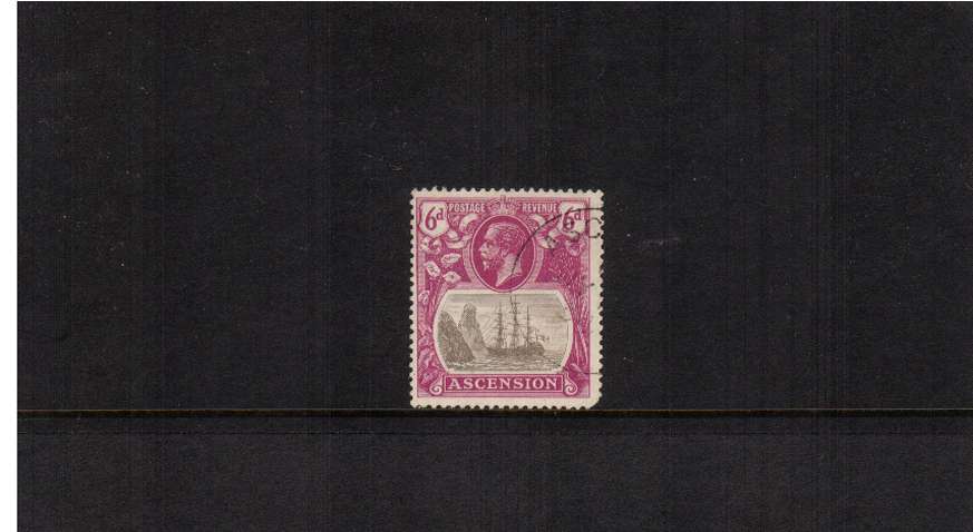 6d Grey-Black and Bright-Purple definitive single superb fine used but with a blunt corner. SG Cat �110
<br/><b>ZQP</b>