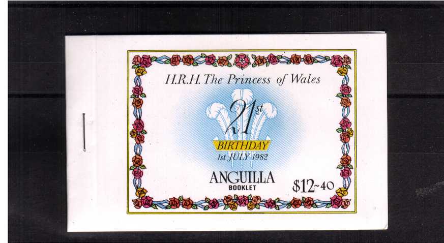 $12.40 - 21st Birthday of Princess of Wales booklet