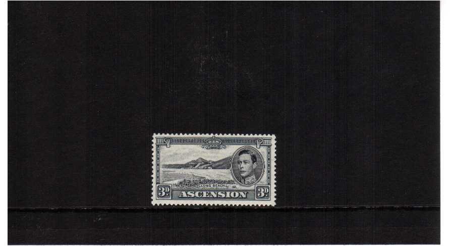3d black and grey perforation 13� superb unmounted mint