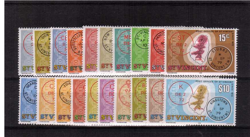 Maps - A fine lightly mounted mint set of twenty.