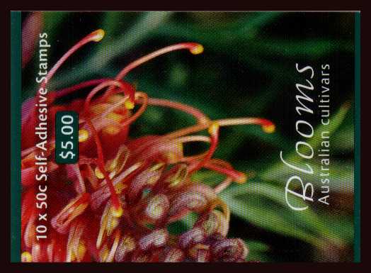 $5.00 Australian Horticulture - Blooms complete unfolded flat booklet